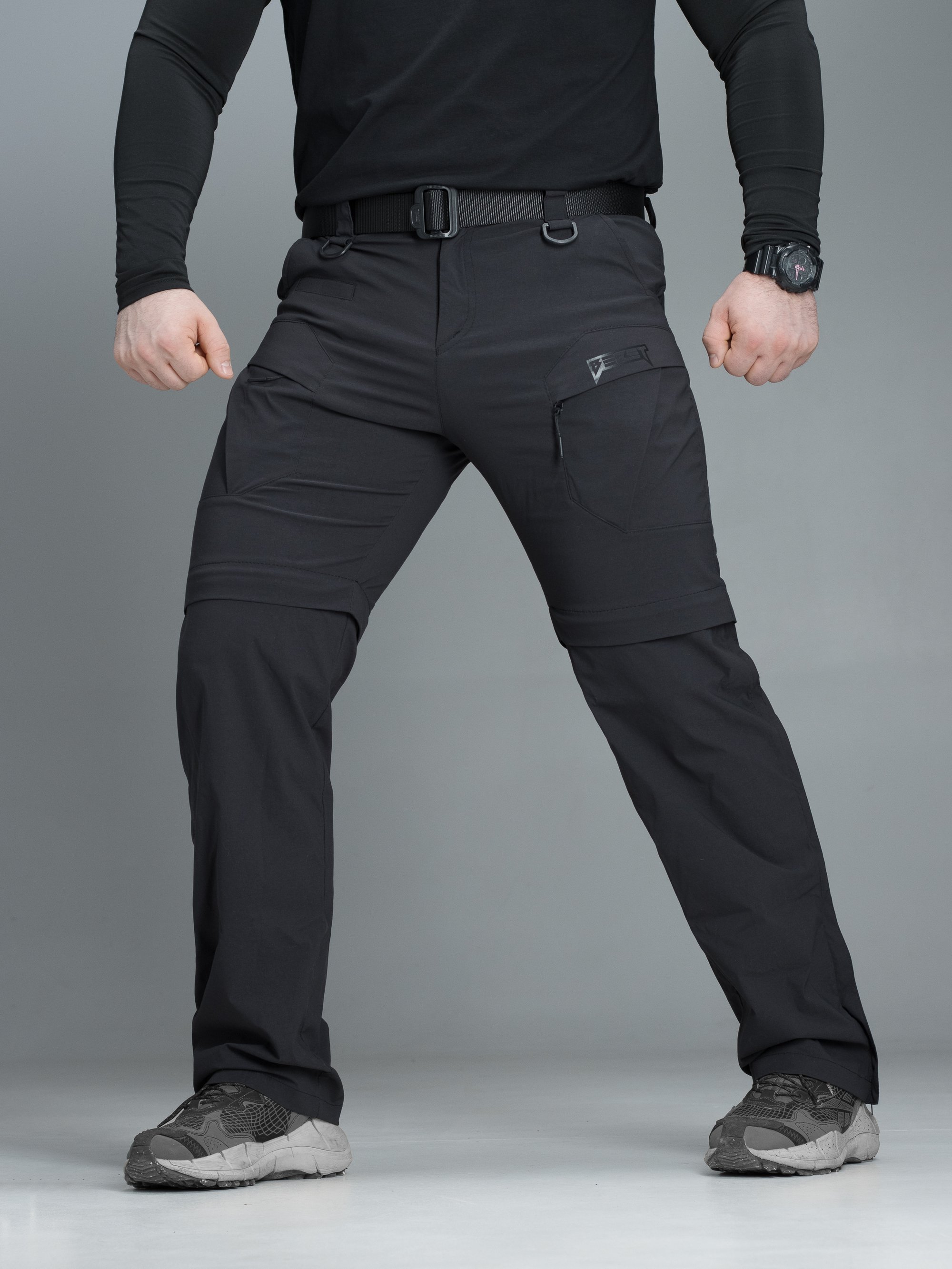 Штаны-трансформеры BEZET AdventurePro черный
