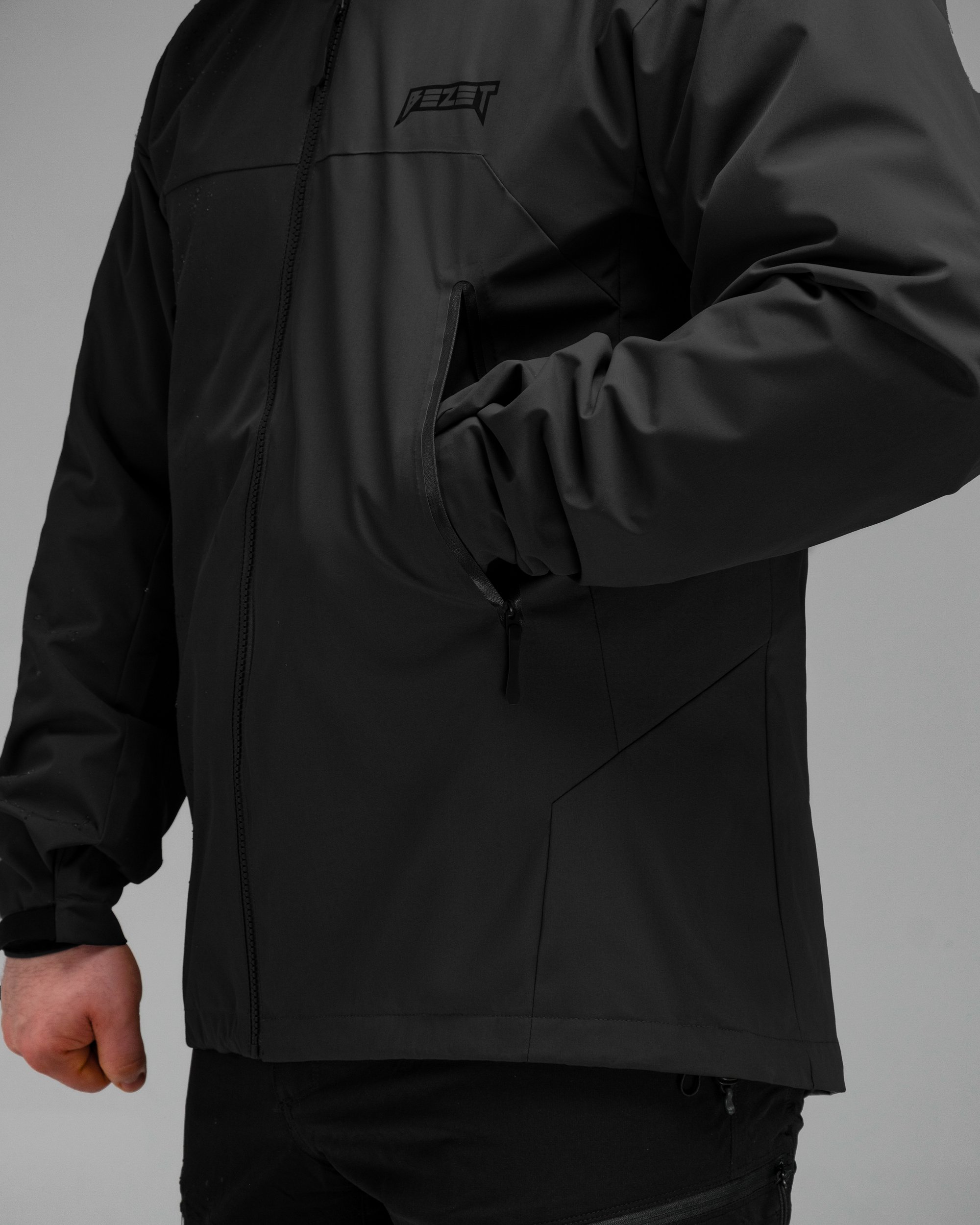Куртка вітрівка BEZET WindBreaker чорний - Фото 18