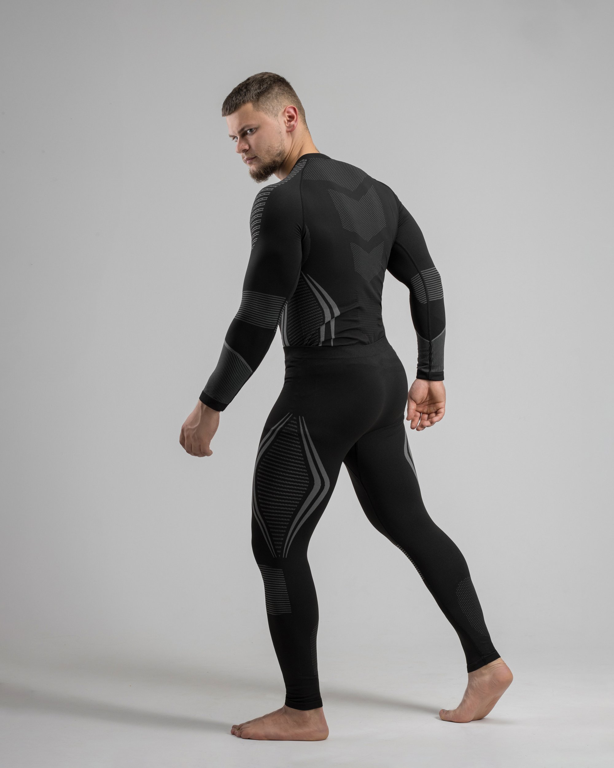 Термобілизна комплект BEZET Extreme чорний - Фото 4