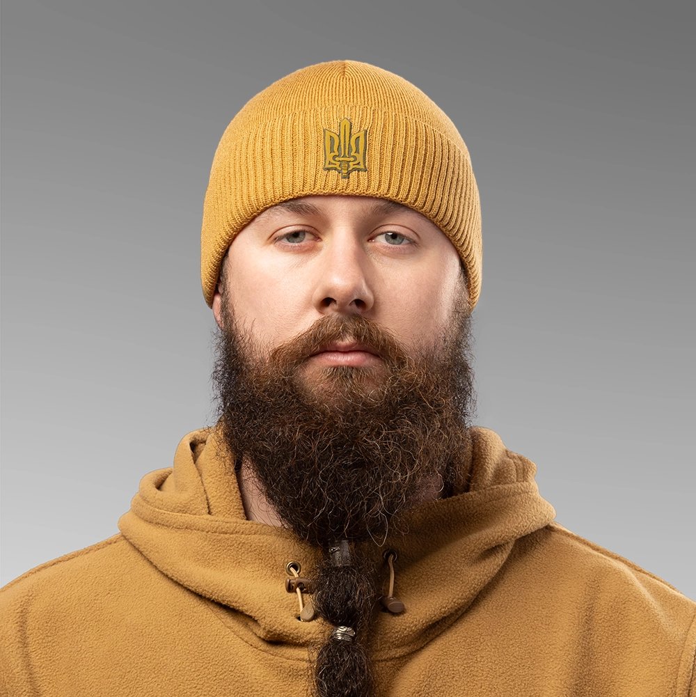 Шапка утепленная с гербом Койот СПЕЦПРОМ КР