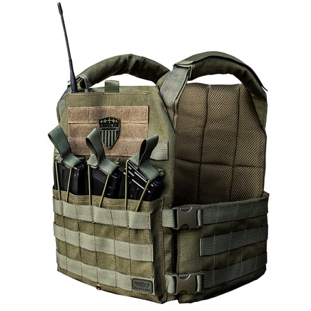 Плитоноска Plate Carrier KARGO OLIVE Armoline