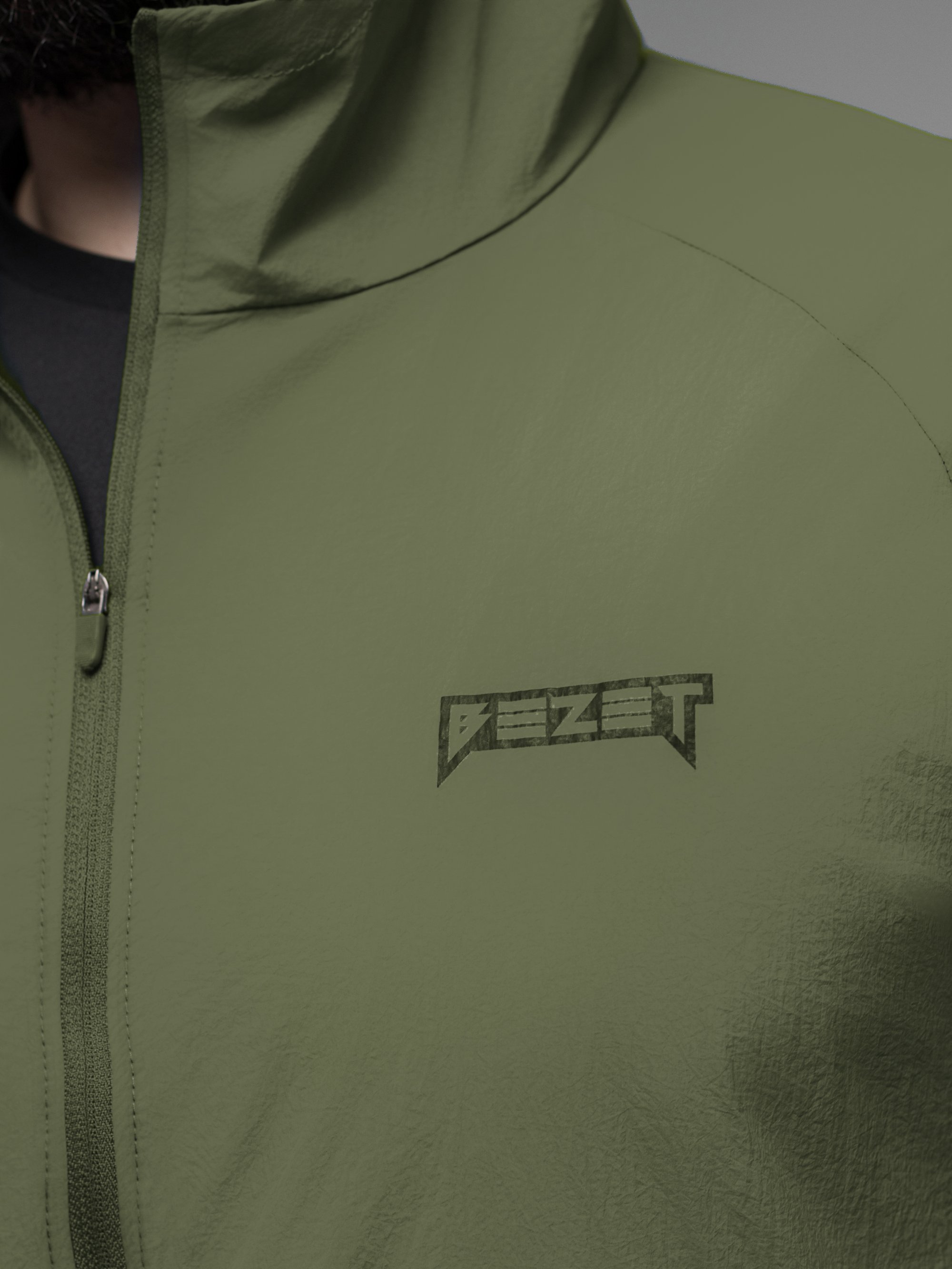 Куртка вітрівка BEZET Solguard UV 100 хакi - Фото 19