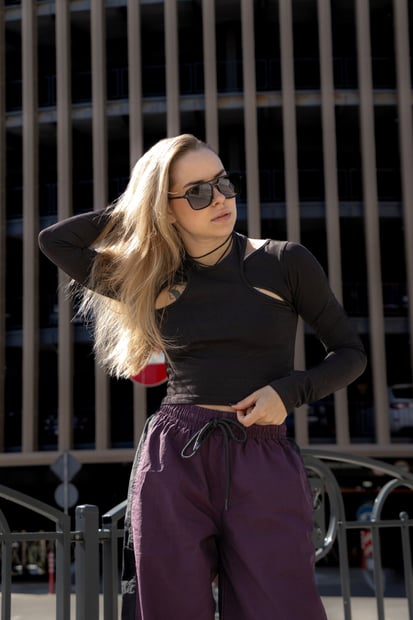 Лонгслив Reload - Mist, черный