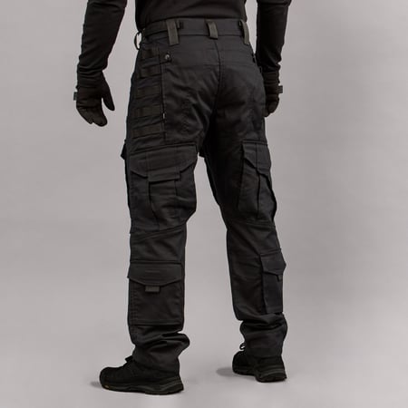 Штани тактичні "SHTORM" BLACK (Canvas) Armoline