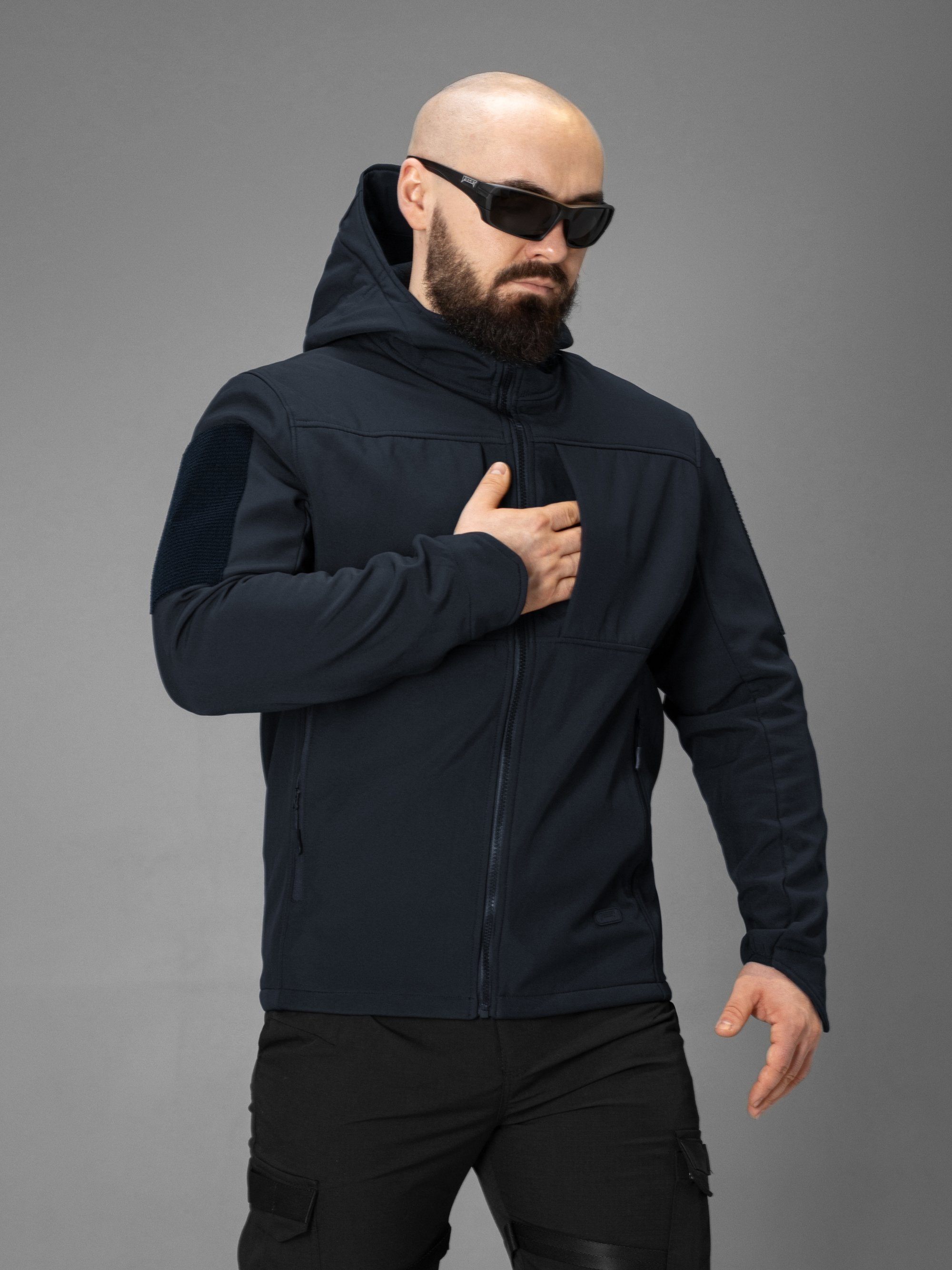 Куртка Softshell BEZET Falcon синій - Фото 2