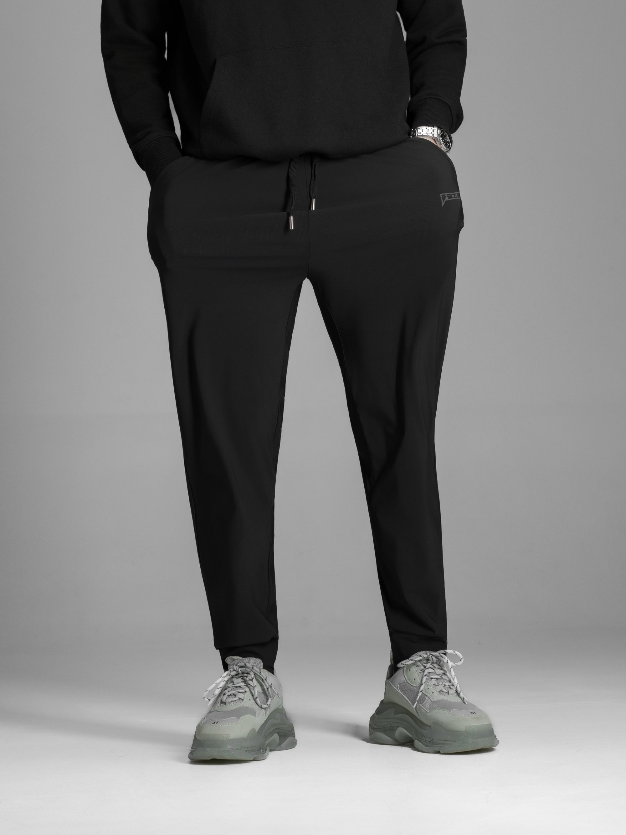 Штани джогери BEZET Raw чорний - Фото 5
