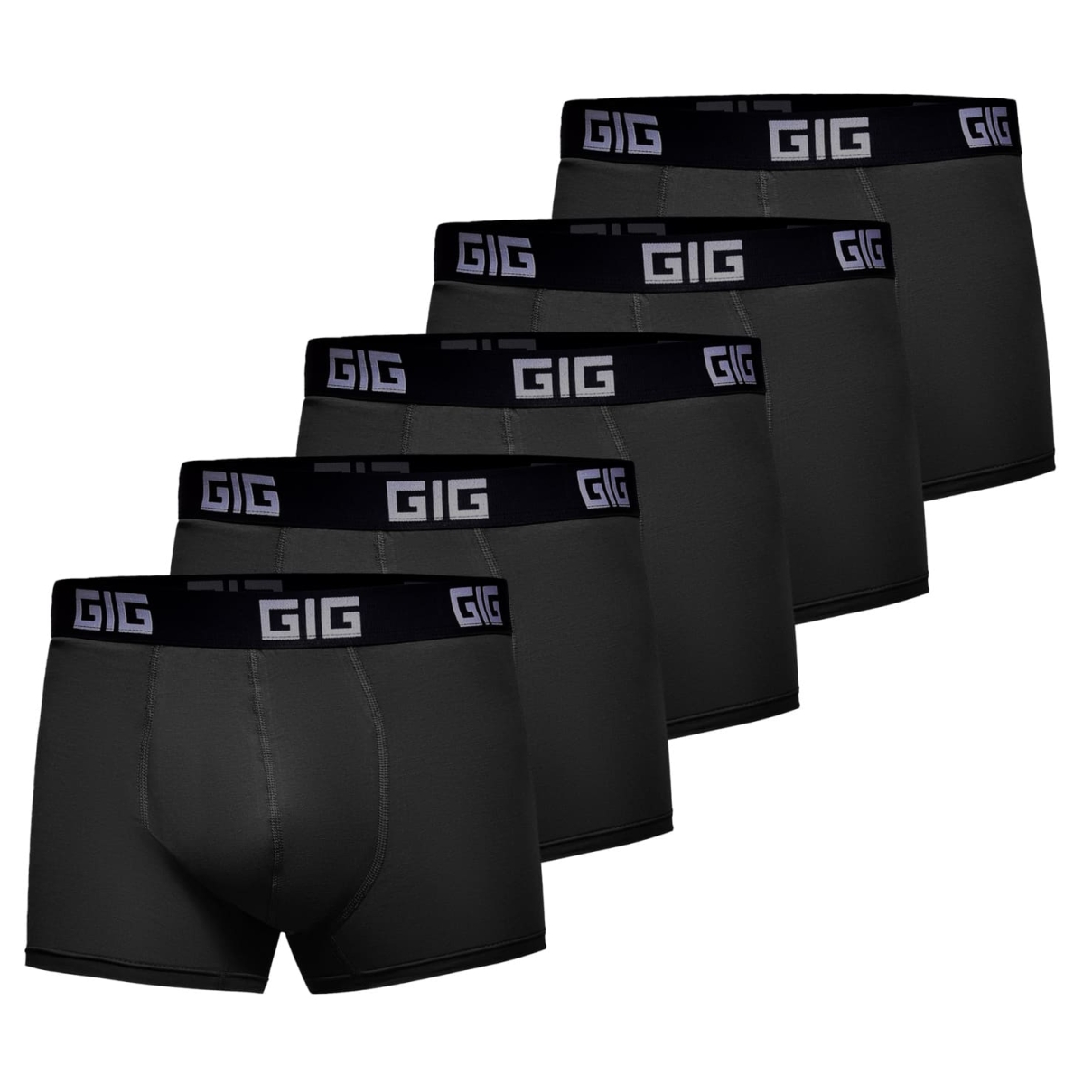 Комплект трусів Dynamic. Колір Чорний, 5 шт GIG MILITARY