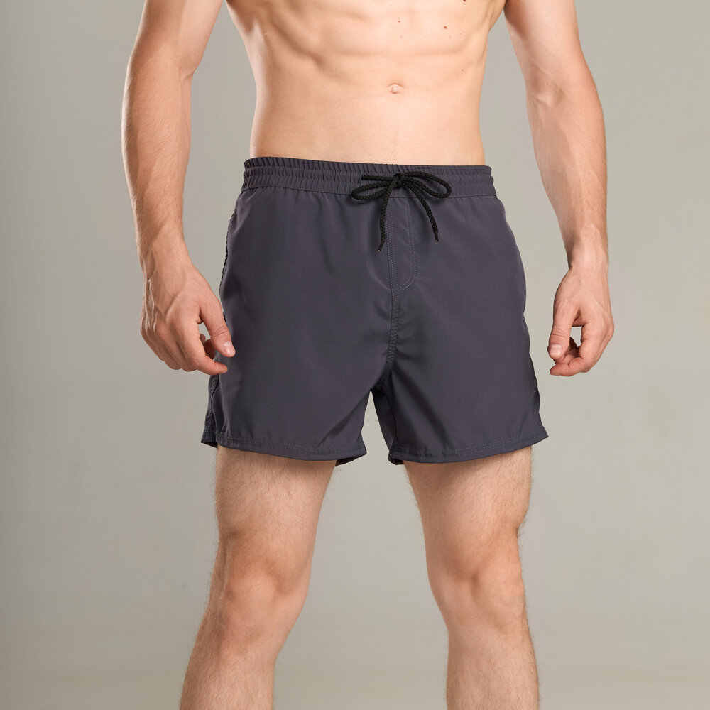 Плавательные шорты мужские темно-серые Pobedov Pool day