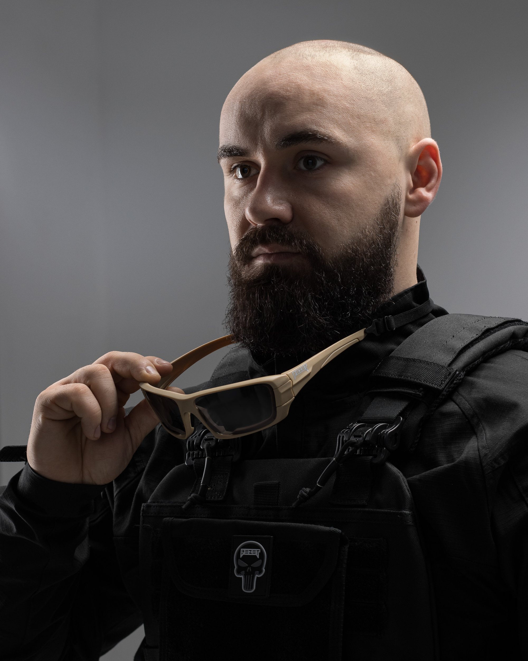 Окуляри тактичні BEZET Shadow пісочний - Фото 19