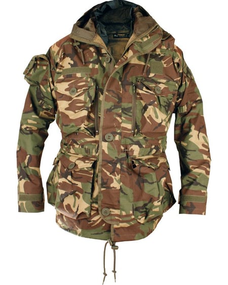 Куртка тактична KOMBAT UK SAS Style Assault Jacket зелений хакі KOMBAT