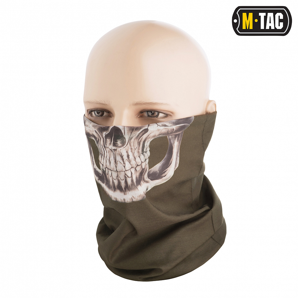 Шарф-труба облегченный M-Tac Reaper Skull. Олива (00000006845) СПЕЦПРОМ КР