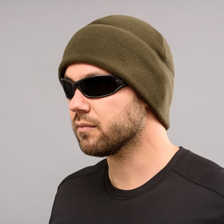 Шапка тепла 340 OLIVE (Фліс) Armoline