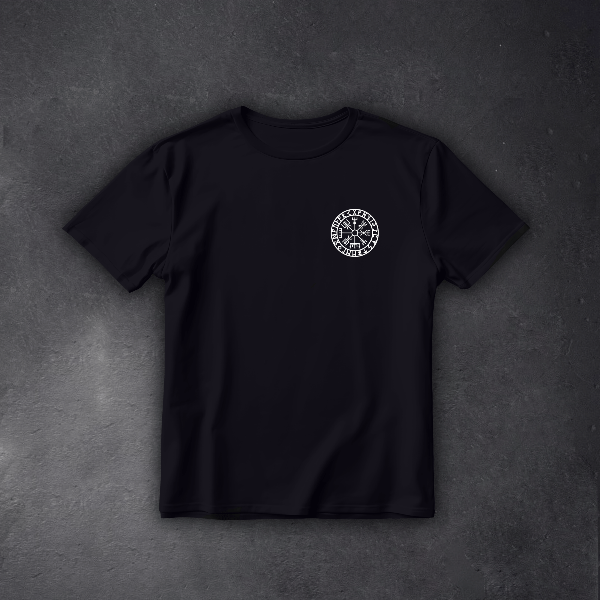 Футболка Agyshjalm ver.3 чоловіча чорна We feel