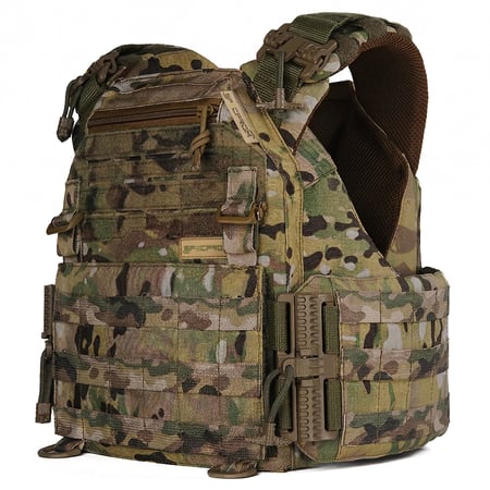 Плитоноска жіноча Warmor gen.3 FL SPECPROM (for Ladies) Зі швидким боковим та верхнім скиданням (без плит) Мультикам