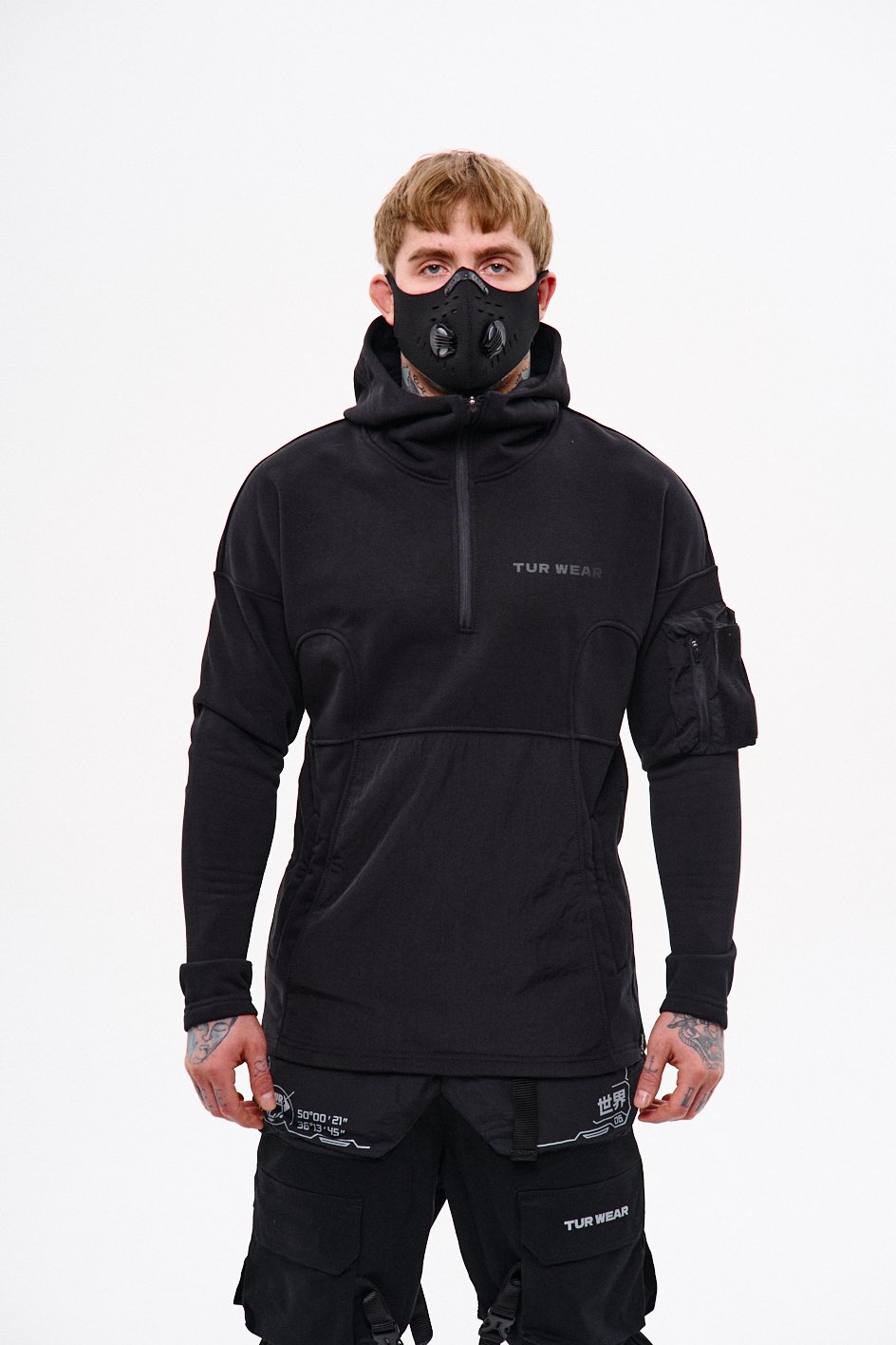 Худі Кранмер, чорний TURWEAR