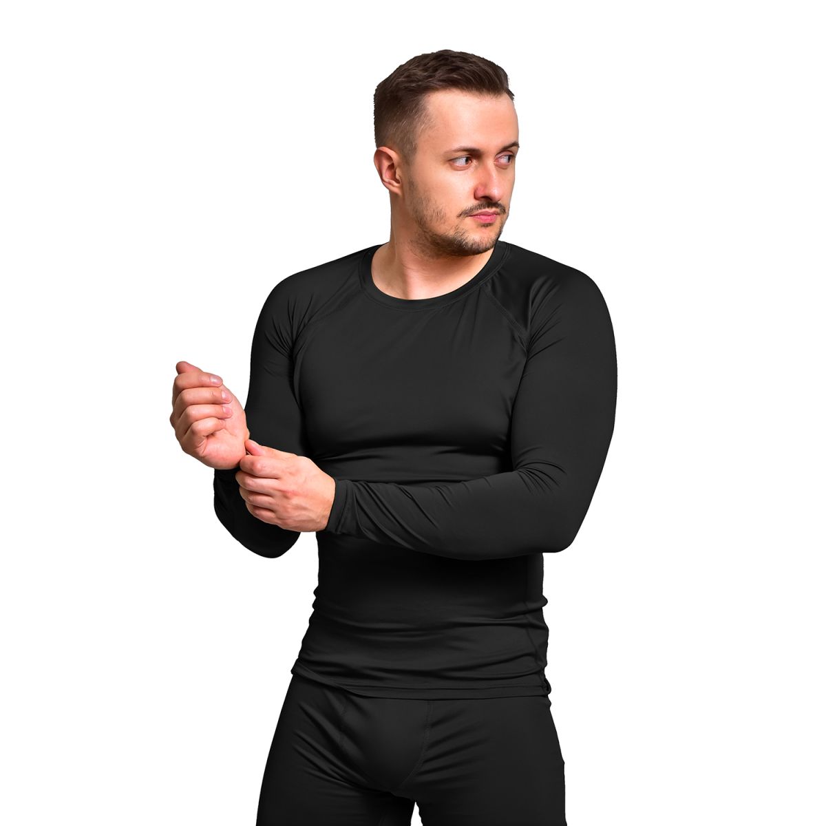 Термобілизна кофта GigMilitary IceFox Level 1 Black 3XL GIG MILITARY