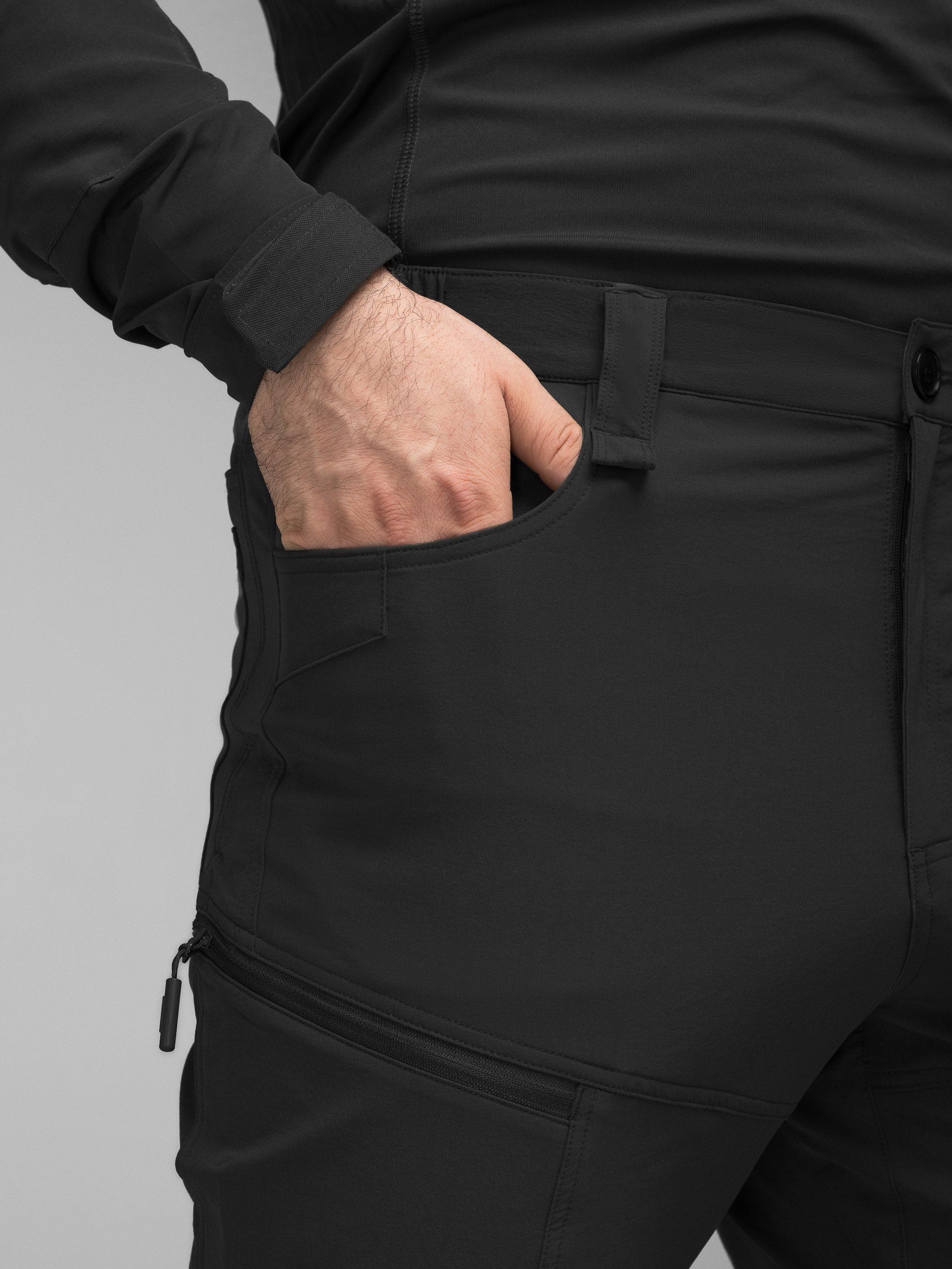 Штани карго тактичні BEZET TactDry 240 чорний - Фото 18