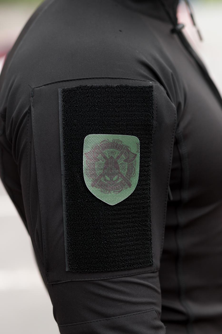 Шеврон BEZET тактичний рунічне коло хакі