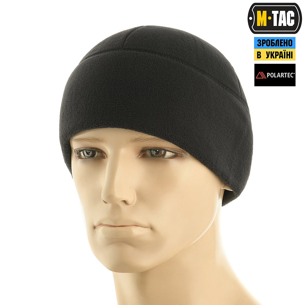 Шапка флисовая M-Tac Watch Cap Polartec Черный СПЕЦПРОМ КР