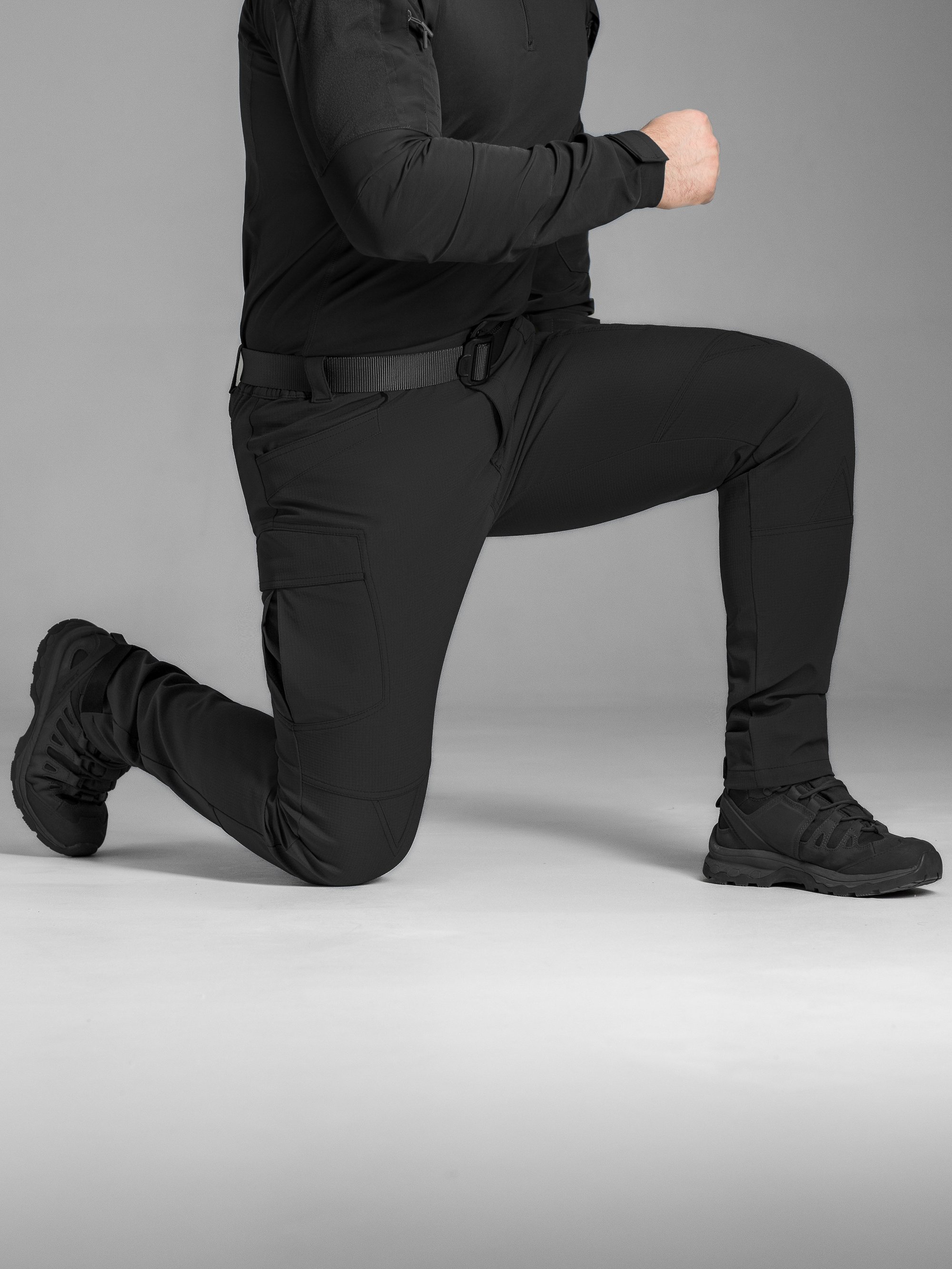 Штани карго тактичні BEZET Капелан чорний - Фото 13