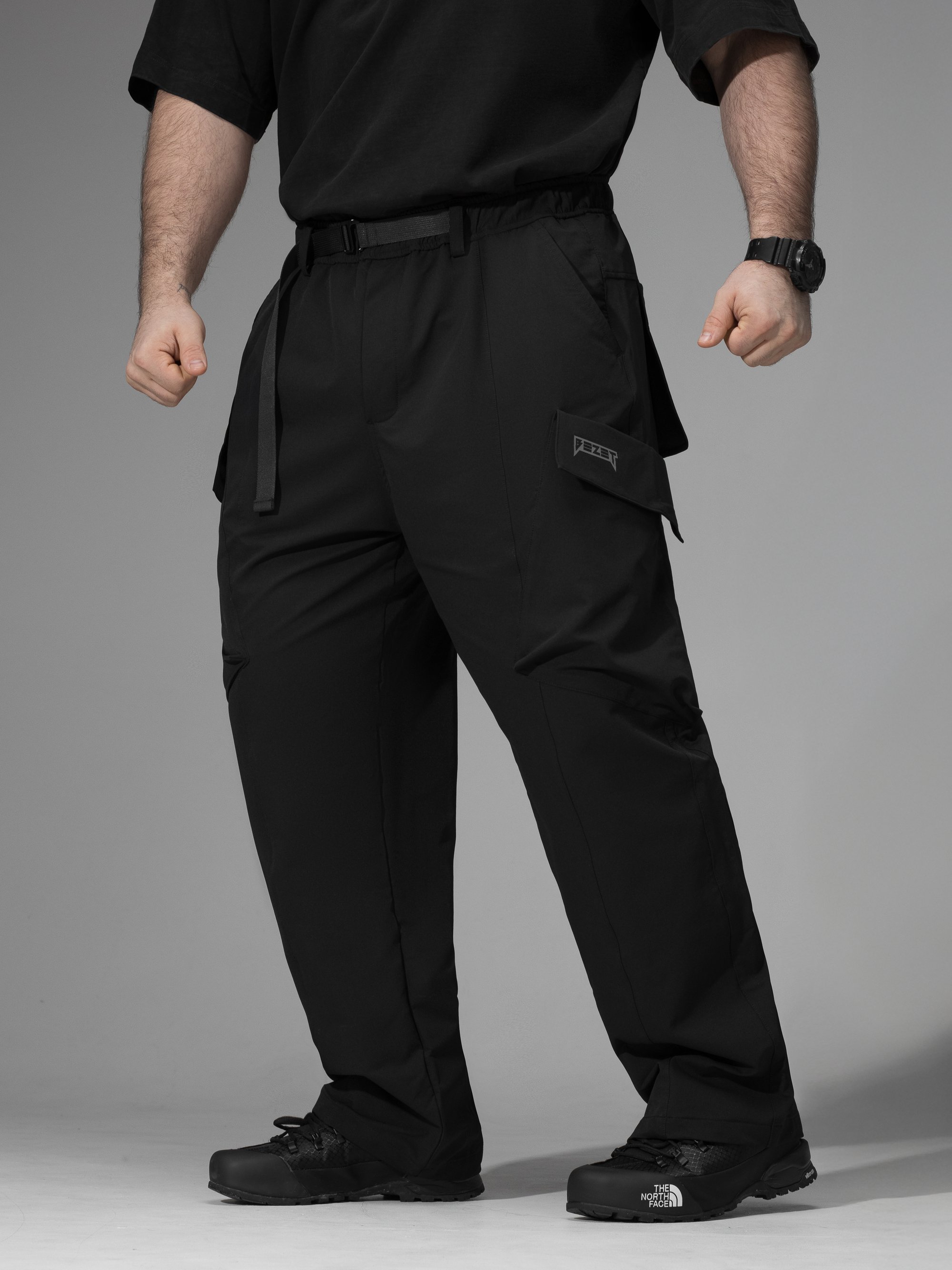 Штаны карго BEZET Grit черный