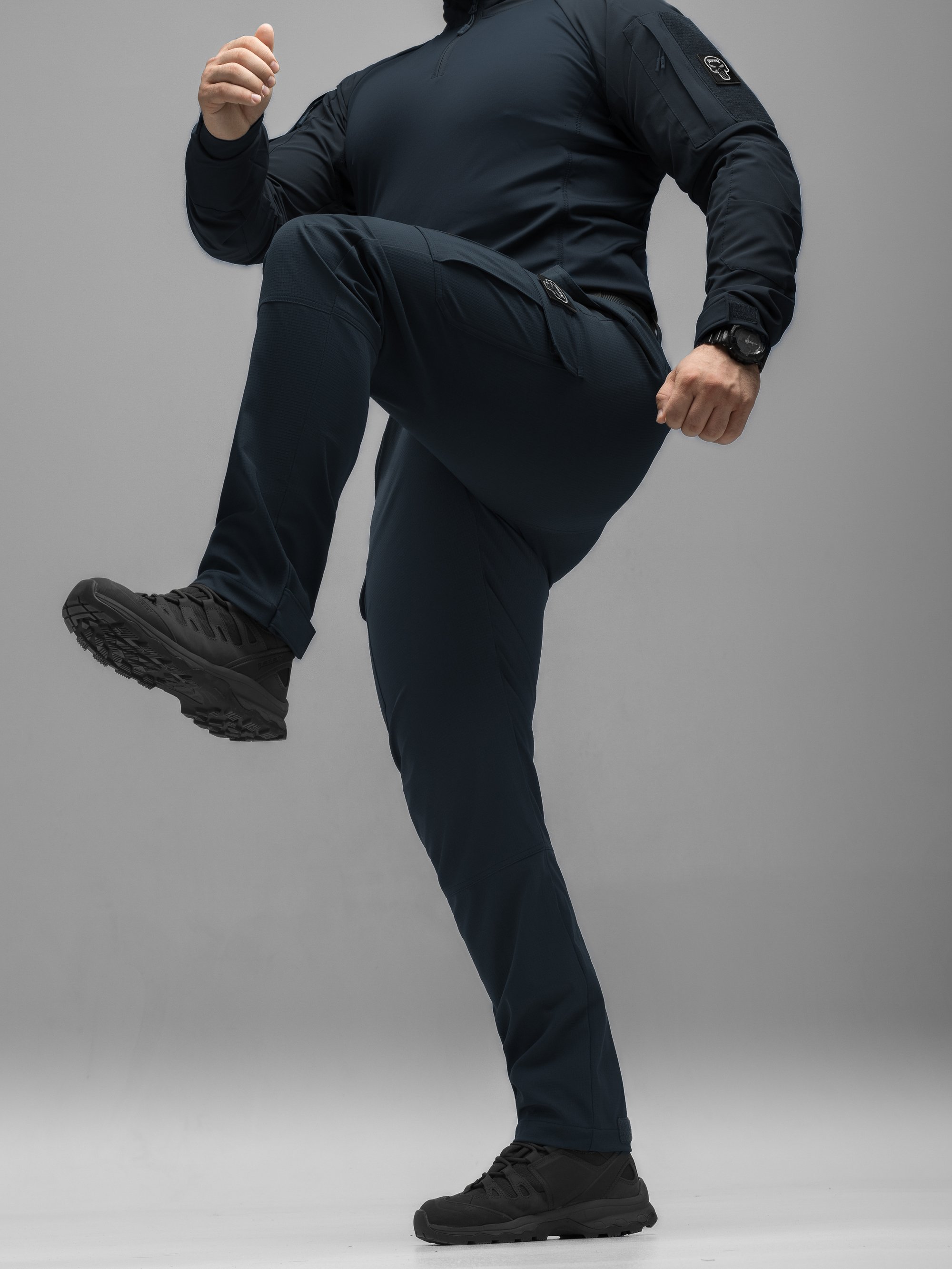 Штани карго тактичні BEZET Basic синій - Фото 8