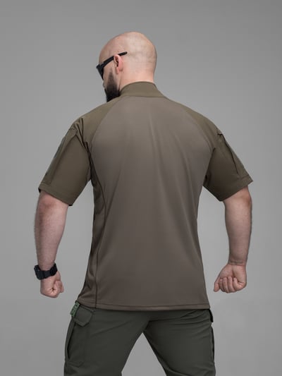 Футболка тактична бойова BEZET Combat хакі - Фото 8