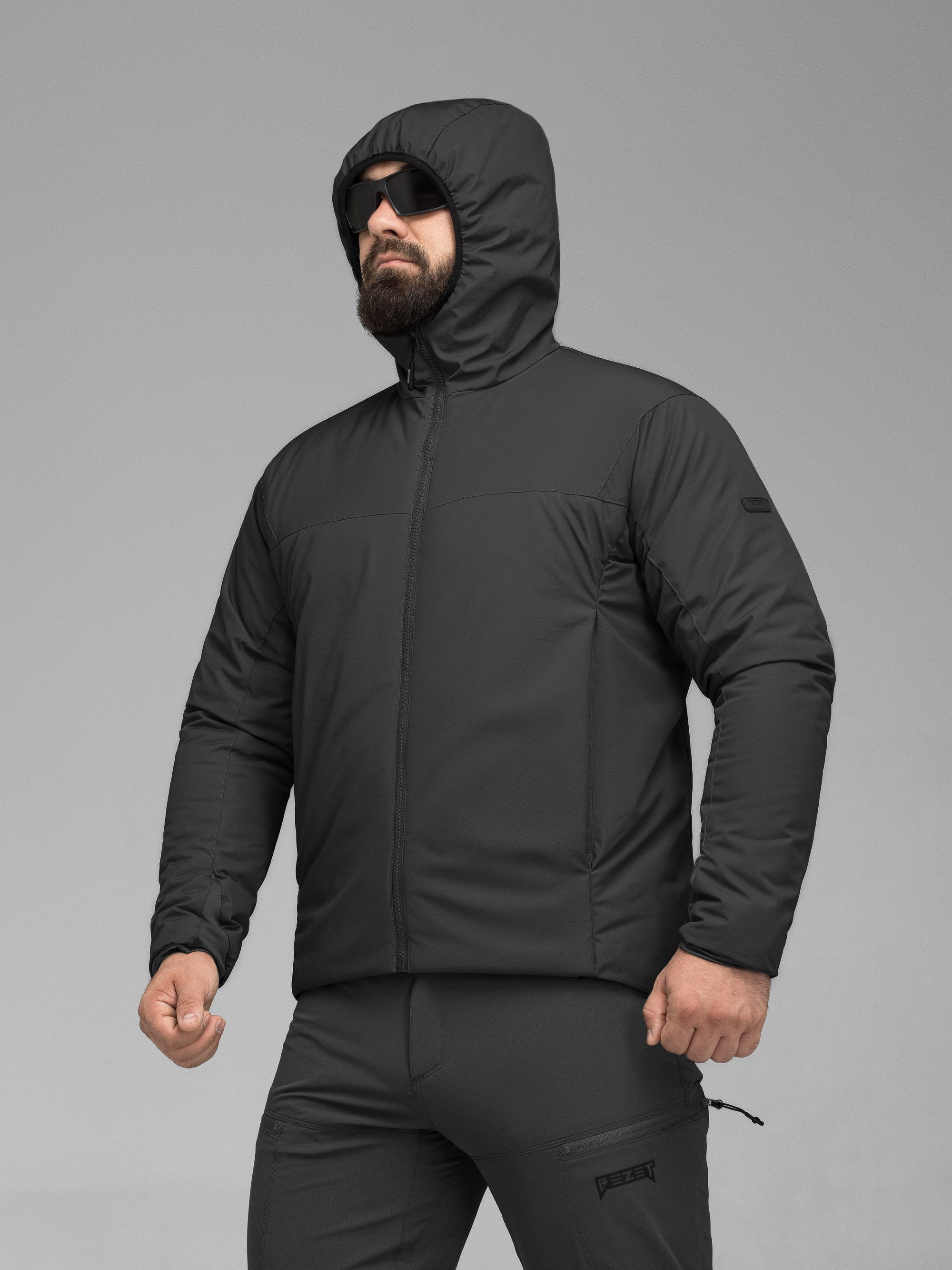 Куртка тактична BEZET Снайпер чорний - Фото 10