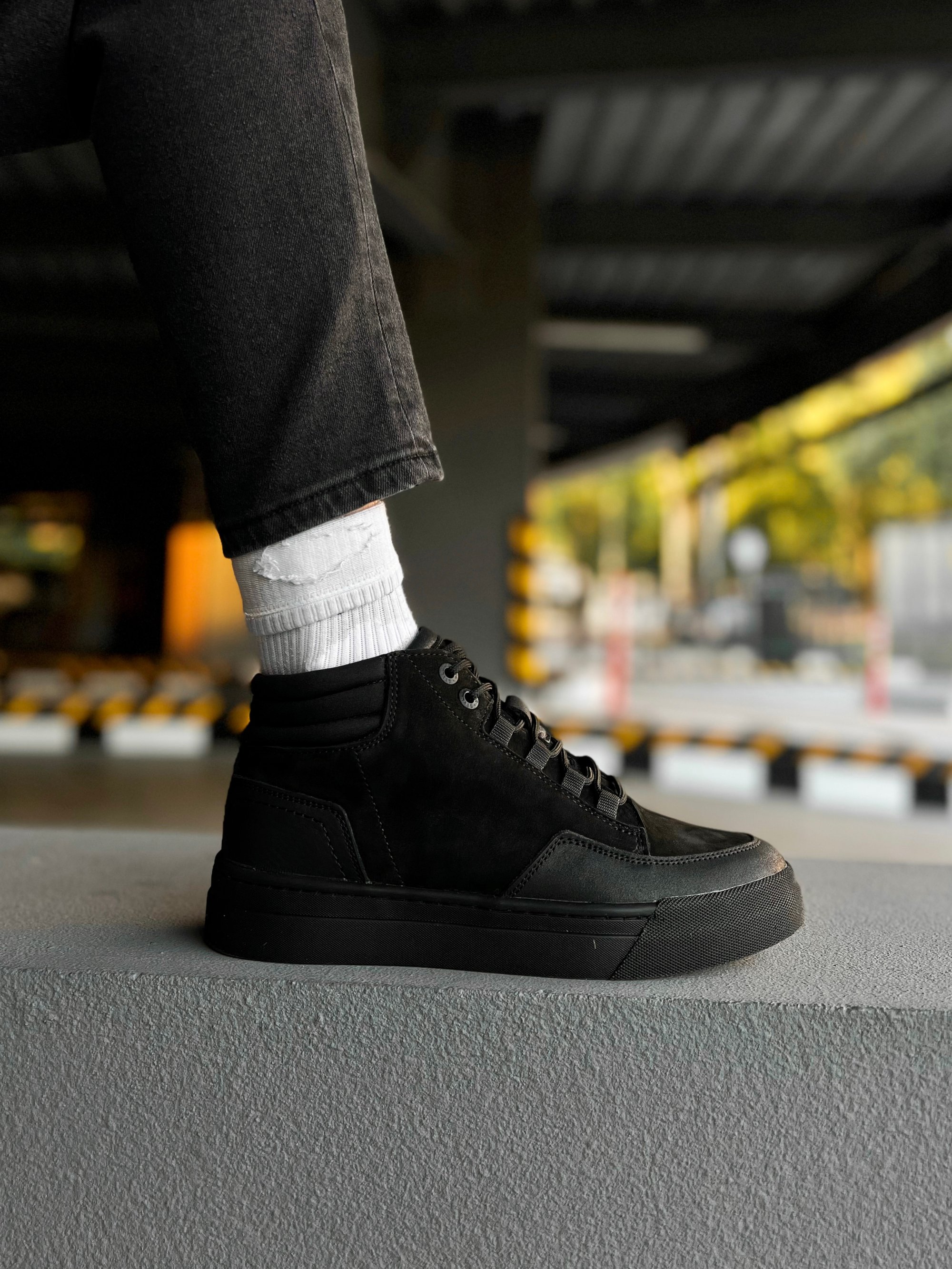 Ботинки зимние мужские Reload - Frost, черный нубук