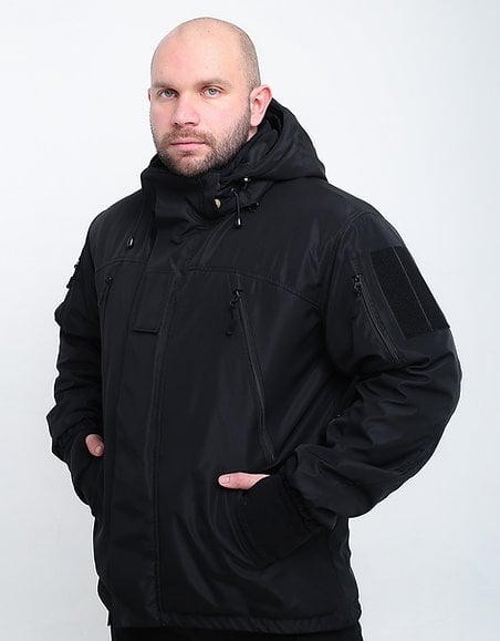 Куртка зимова Булат чорна MILIGUS
