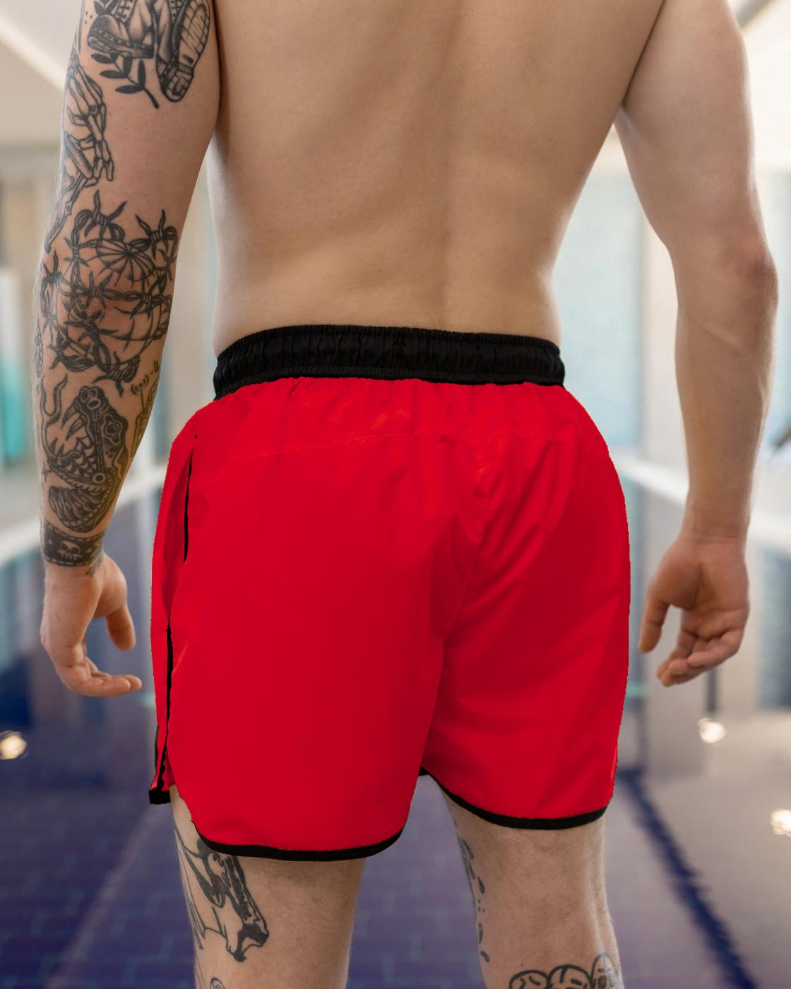 Шорти плавальні BEZET Aqua червоний - Фото 2