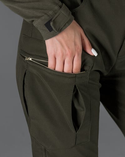 Зимові штани карго тактичні Softshell BEZET Ешелон хакі - Фото 10
