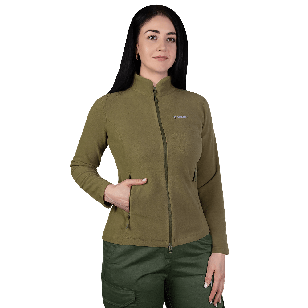 Кофта флісова Camotec Pani Meadow Himatec 100 Пісочний KOMBAT