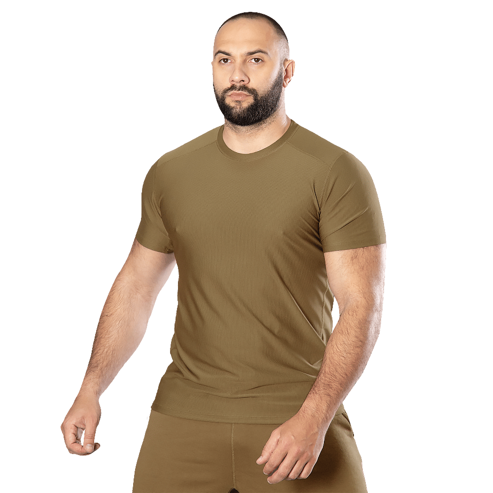 Футболка Camotec Chiton CoolPass Grid 2.0 Койот KOMBAT