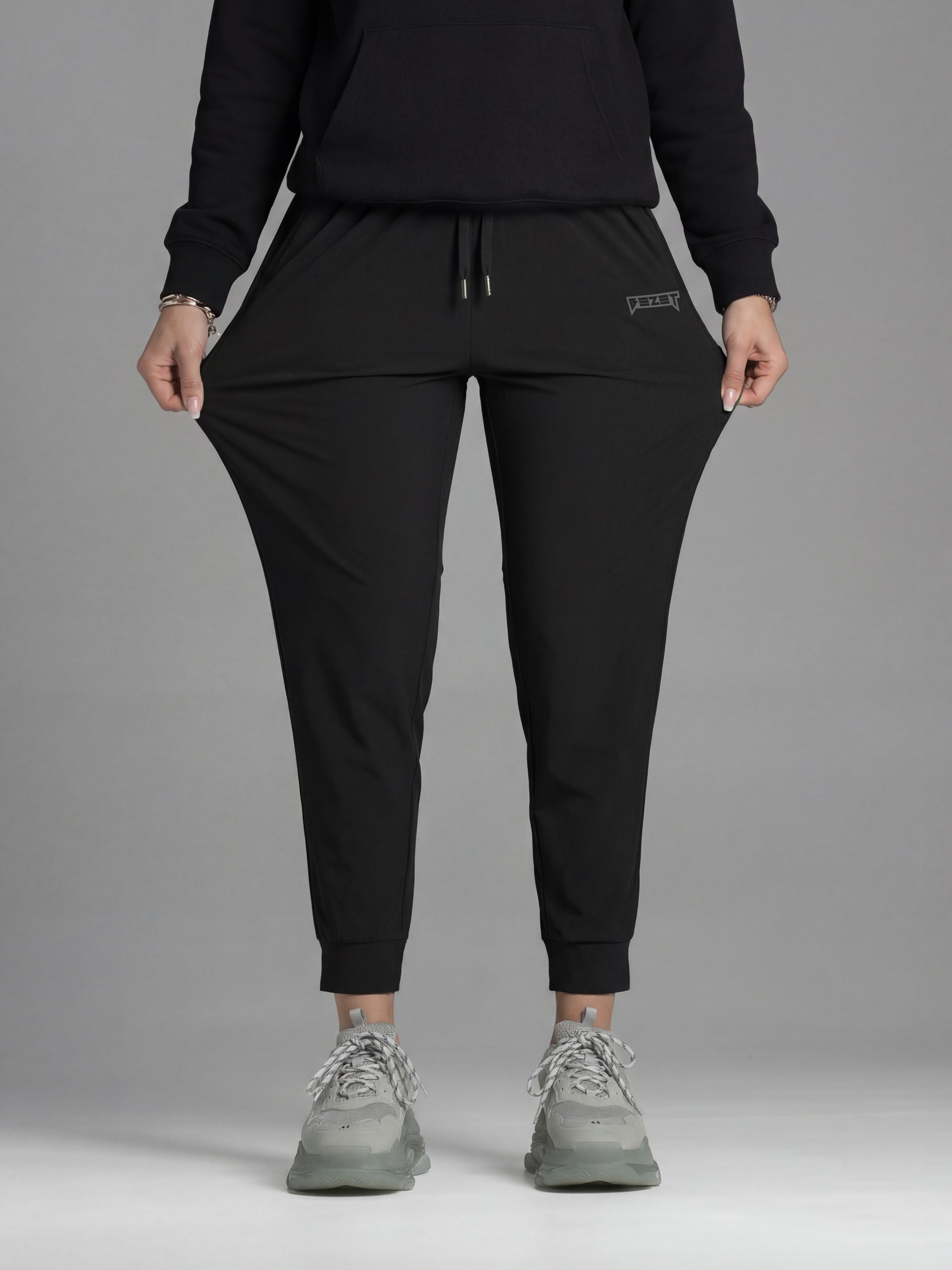 Штани жіночі джогери BEZET Raw чорний - Фото 3
