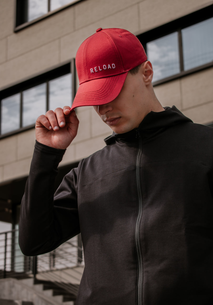 Кепка Reload - Logo, бордо