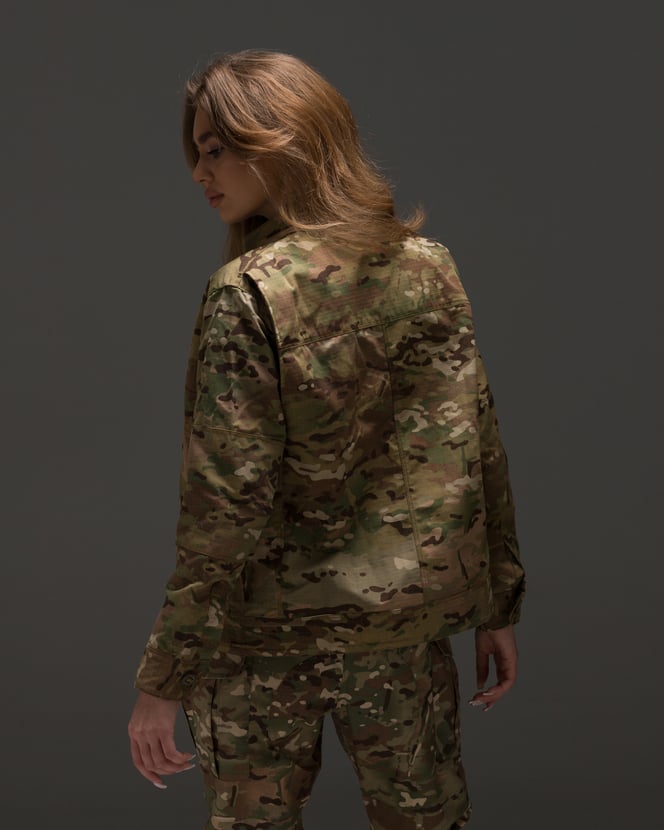 ЖІНОЧА КУРТКА ВІТРОВКА ТАКТИЧНА BEZET SHOOTER МУЛЬТИКАМ - Фото 5