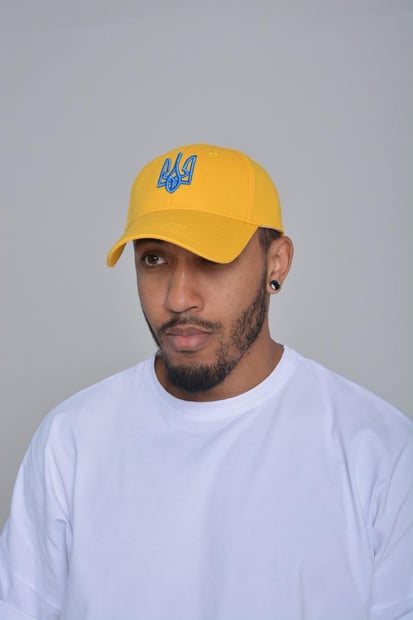 Бейсболка жёлтая Герб Украины