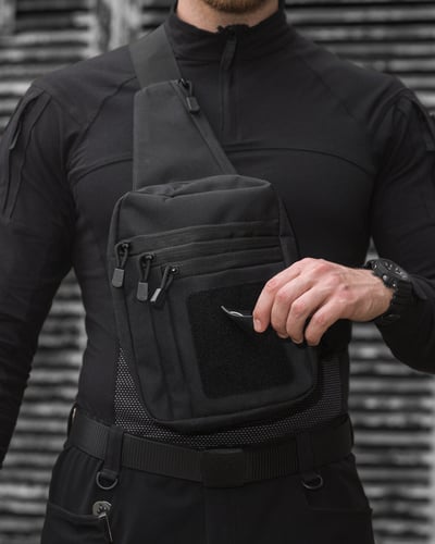 Месенджер BEZET Holster чорний - Фото 8