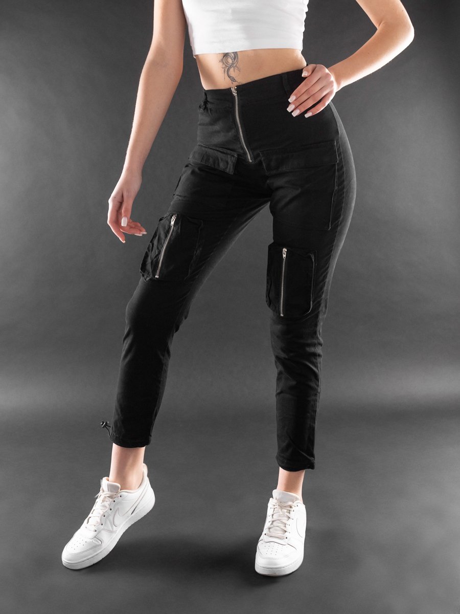 Брюки карго BEZET Jane черный