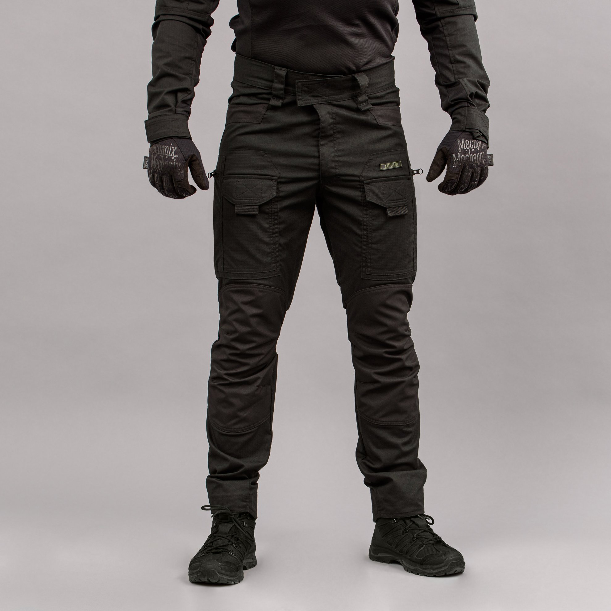Штани тактичні "ANTITERROR II" BLACK Armoline