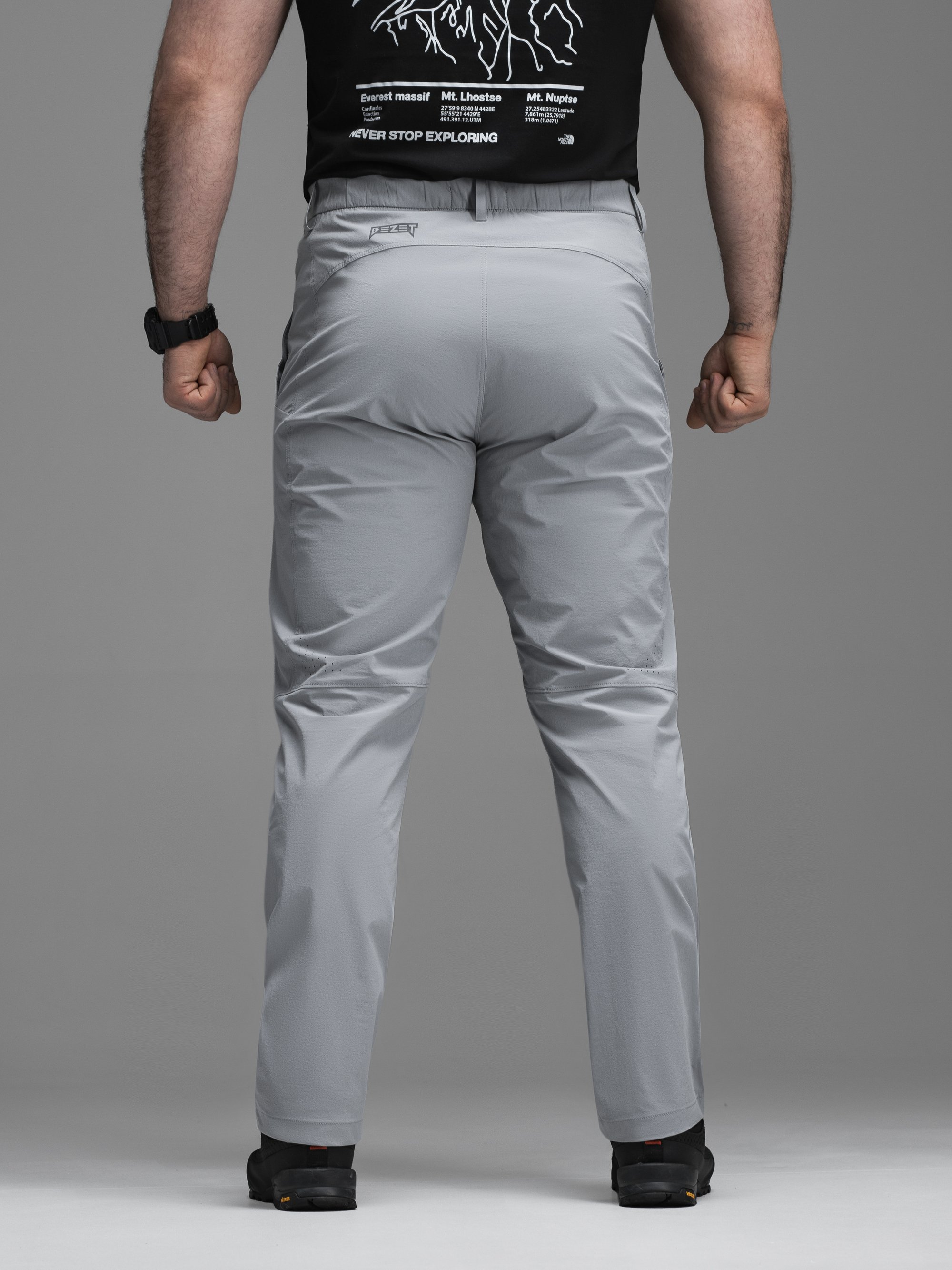 Брюки BEZET Decent сірий - Фото 25