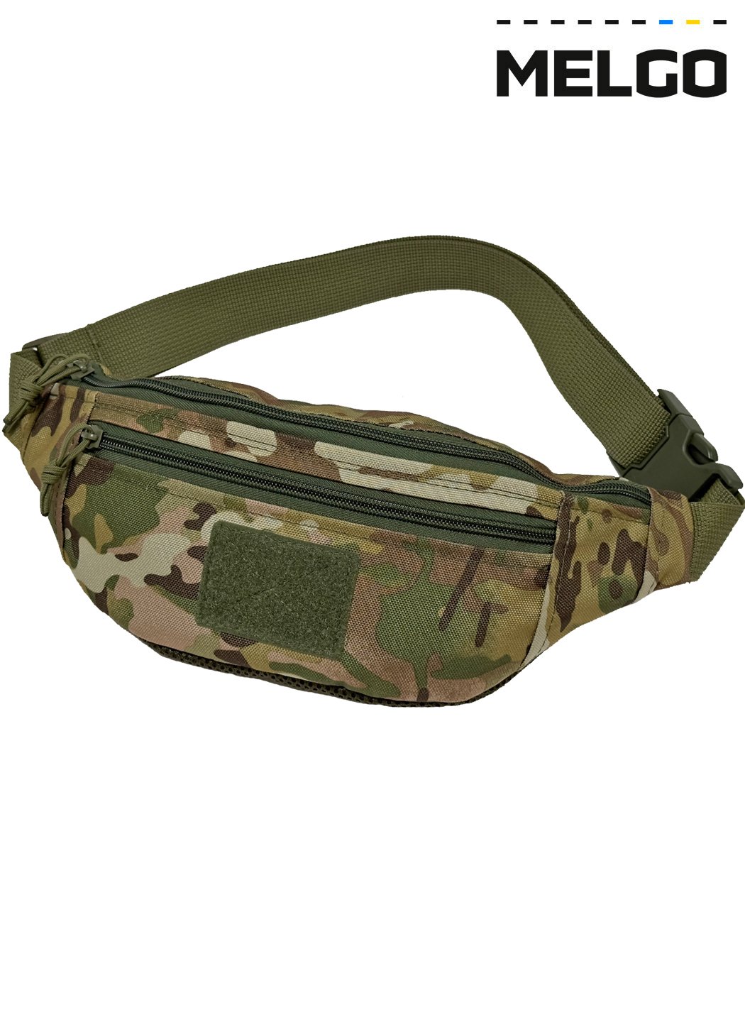 Тактична поясна Сумка-Бананка Мультикам Полікордура MELGO