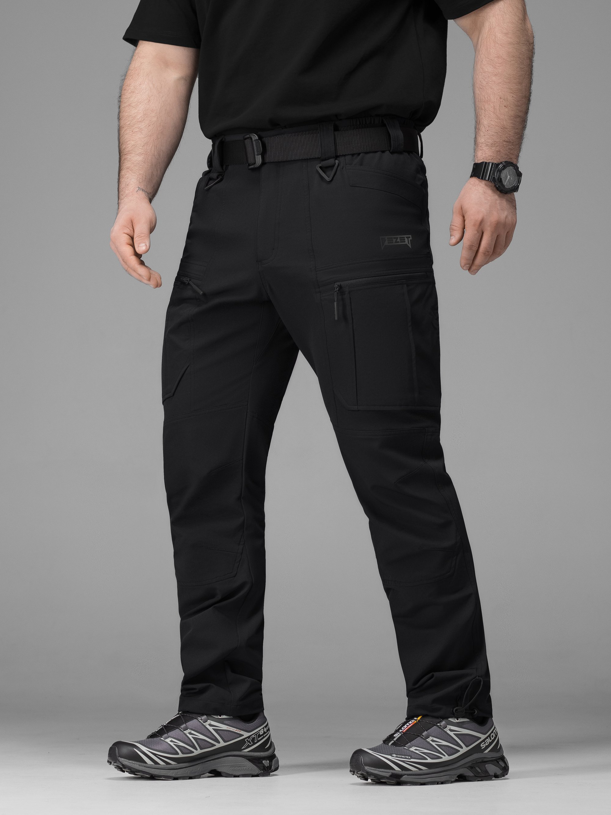 Брюки карго BEZET Resistance чорний