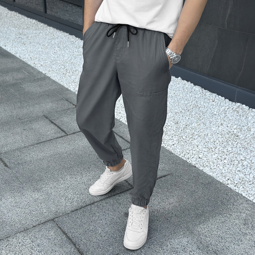 Джогери для чоловіків весняні Pobedov Vortex антрацит