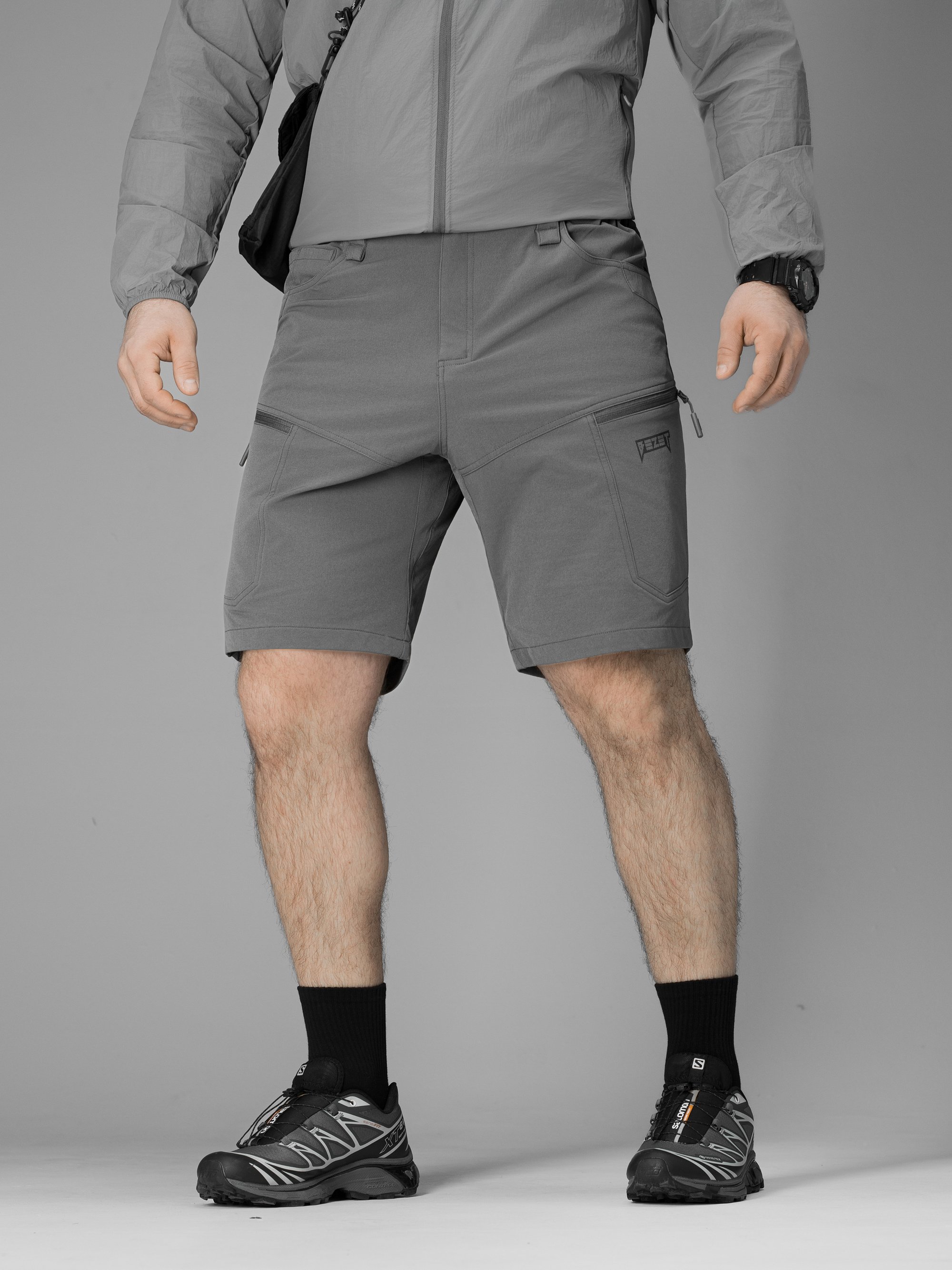 Шорты карго тактические BEZET TactDry серый