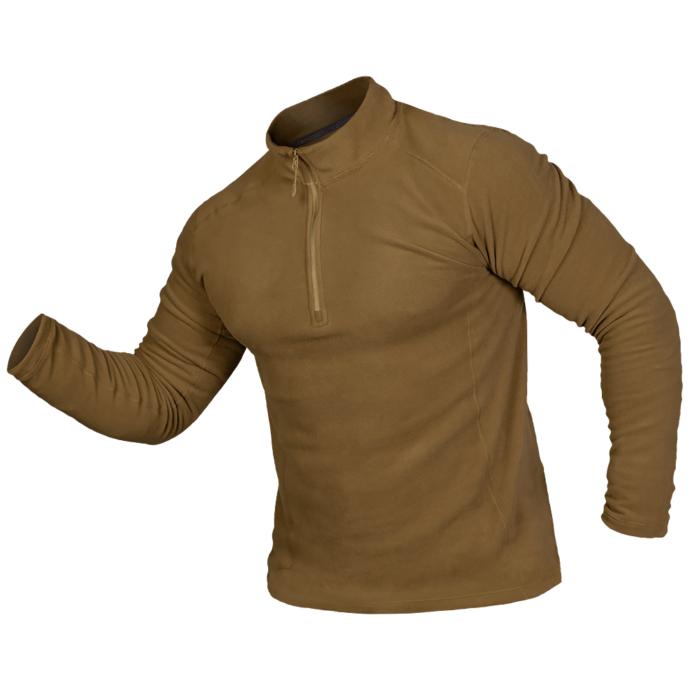 Кофта флісова Camotec Hawk Койот KOMBAT