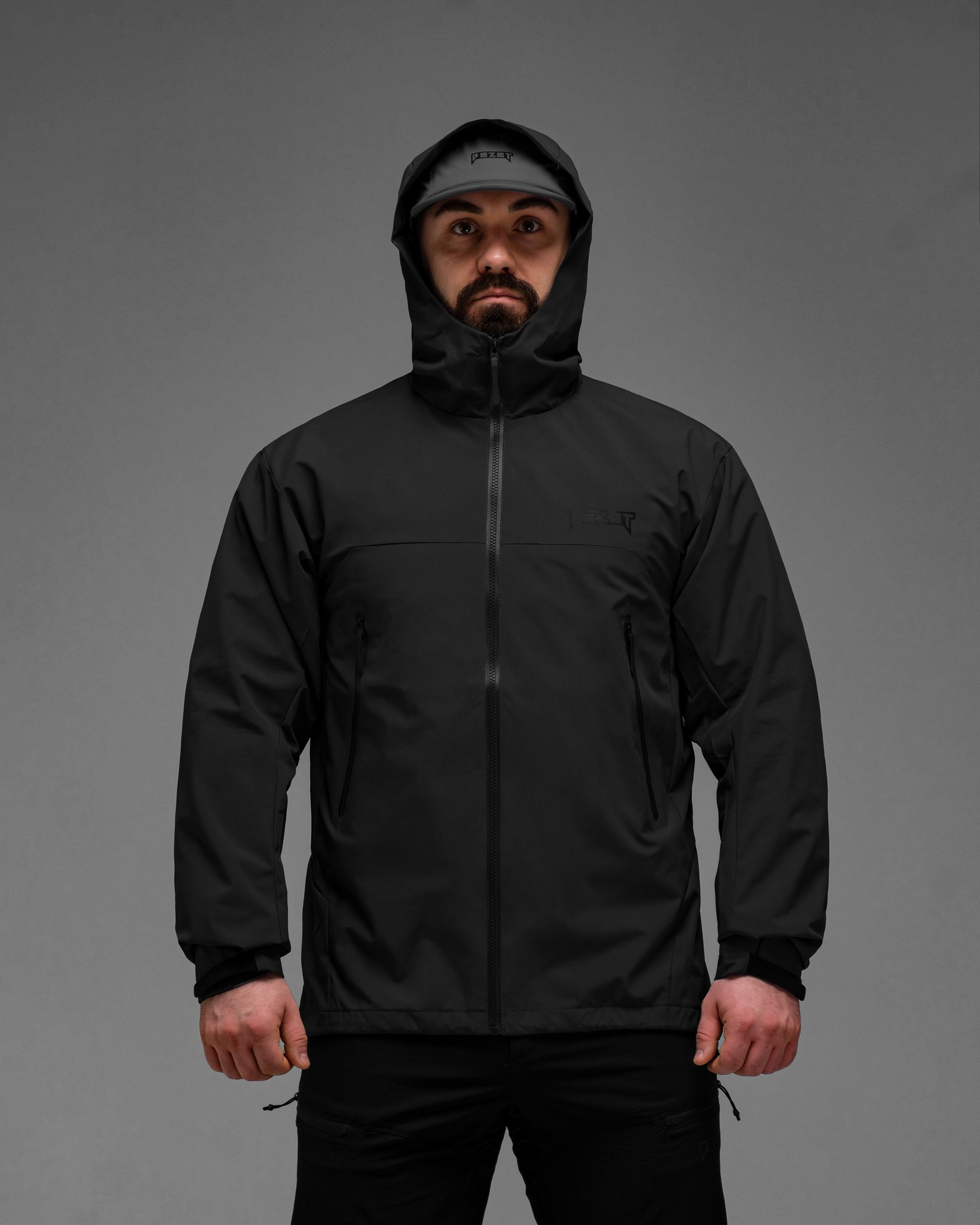 Куртка вітрівка BEZET WindBreaker чорний - Фото 5