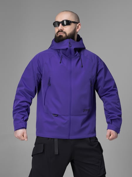 Куртка вітрівка BEZET Trail фіолетовий