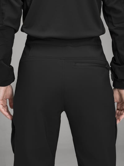 Штани карго тактичні жіночі Softshell BEZET Techwear чорний - Фото 11